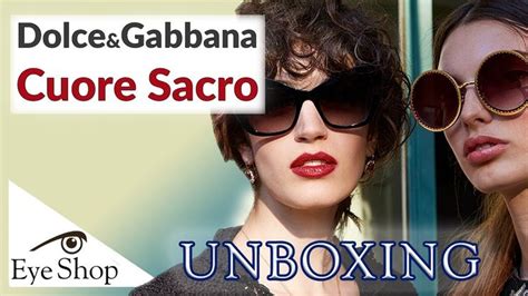 Dolce Gabbana Cuore Sacro sunglasses unboxing 